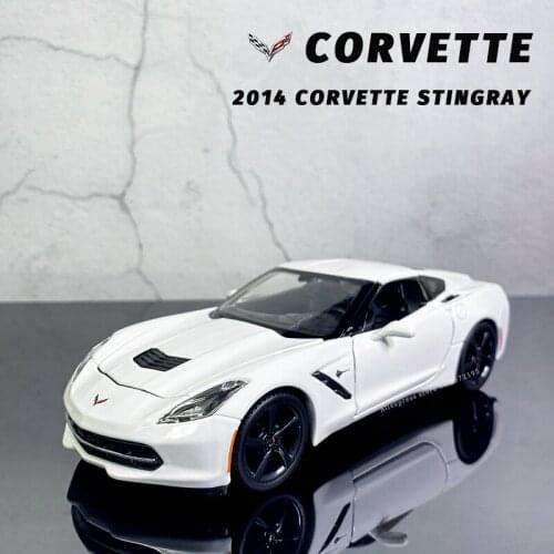 Maisto 1:24 New 2014 Chevrolet Corvette Stingray simulation alloy car model collection gift toy boys Toys