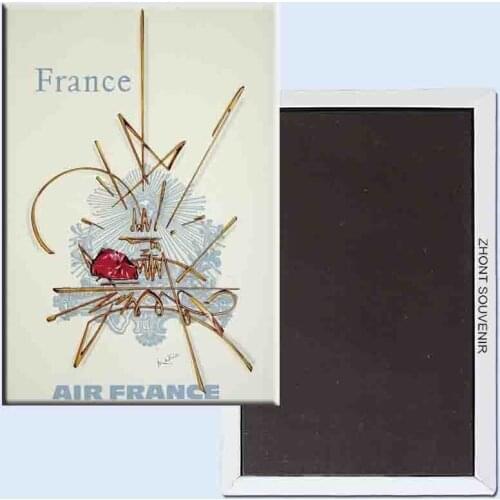 Air France Georges Mathieu advertising posters 24050 Retro nostalgia fridge magnets