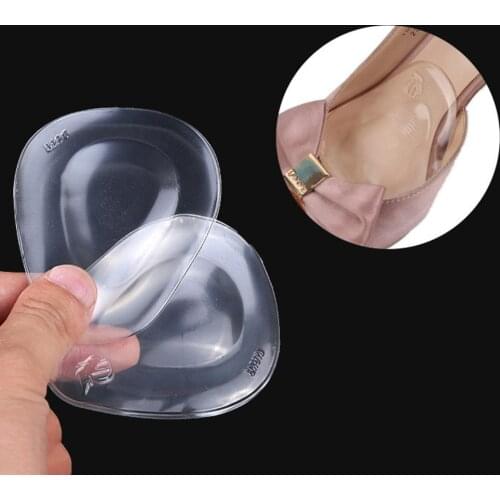 Transparent Foot Cushions Shoes Inserts Insoles Metatarsalgia Gel Pads Support Silicone Insoles Soft Comfortable Foot Heel Pad
