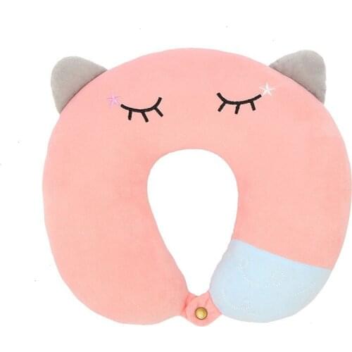 Factory direct cartoon cute u-shaped pillow, travel airplane pillow, neck pillow, neck pillow, gift customization