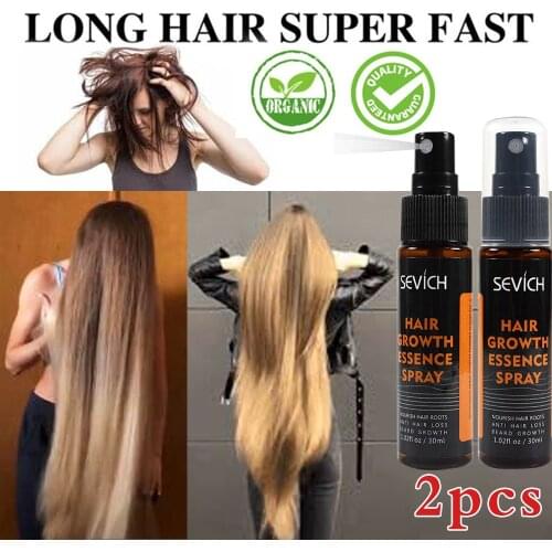 60ml 30ml Sevich Hair Growth Essence Spray Hair Loss Product Hair Regrowth Spray Anti Hair Loss Treatment Hair Care Hair Growth