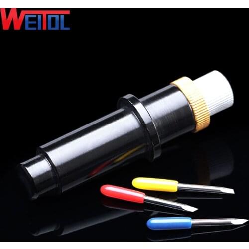 Weitol 5pcs/lot MIMAKI plotter blades cutter 30/45/60 degree carbide plotter vinyl cutter tools cutting tools