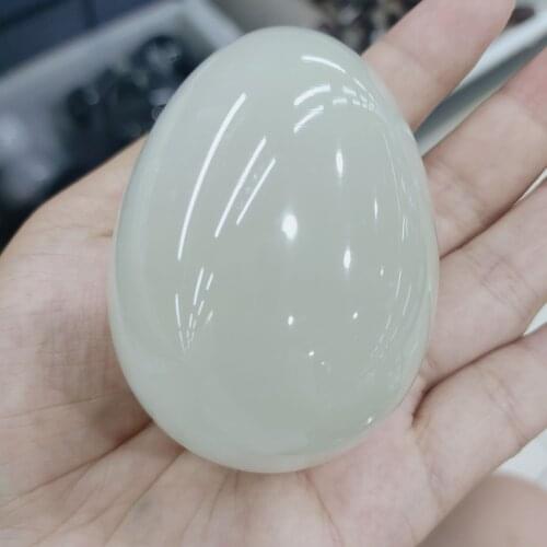 Natural Afghan Jade Egg Natural Jade Healing Massage Egg Mineral Ball Kegel Exercise Pelvic Floor Muscle Vagina