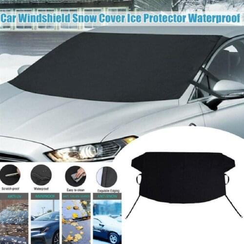 Car Windshield Cover Wiper Protector Auto Sunshade for Car Waterproof Windshield Frost Cover Car Front Automobile Snow Cover