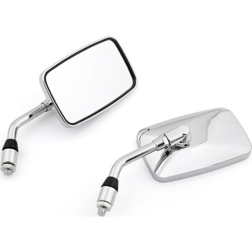 Artudatech 1 Pair Motorcycle Rearview Mirror For Honda VT1100 Shadow NV600 VT250 Shadow 400 Motorcycle Accessories Parts