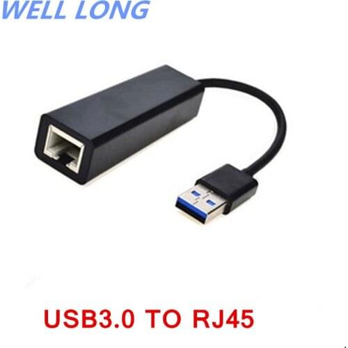 1pcs/lot USB3.0 to RJ45 Gigabit network card driver-free external USB3 network card to rj45