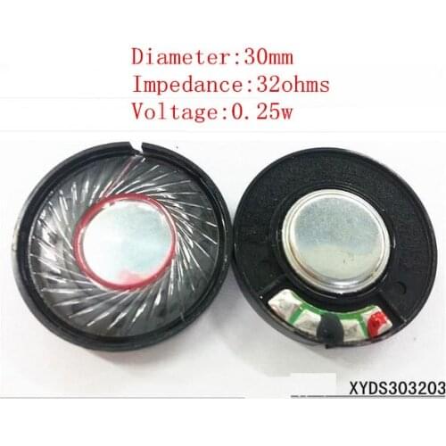30mm speaker unit 2pcs