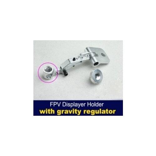 Free Shipping CNC Aluminium Alloy Installation Holder for FPV Displayer/ Monitor with Gravity Regulator- version