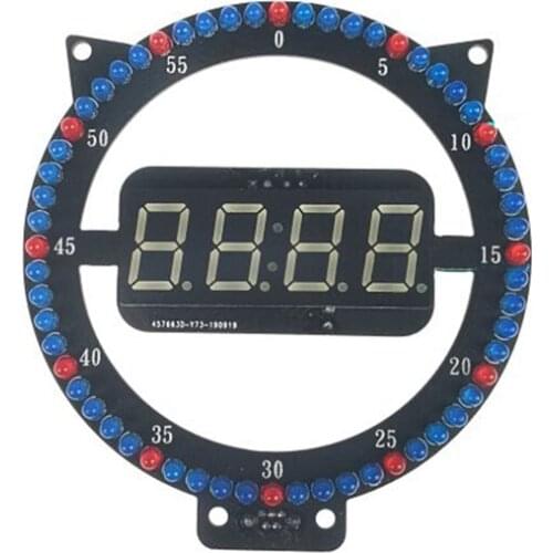 Kitten Clock Creative Diy Kit Night Light Clock Electronic Maker Education Diy Kit with Shell