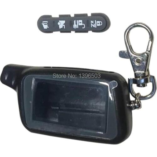 X5 Key Case Keychain Body Cover for Russian 2-way Car Alarm System LCD Remote Control Key Chain Tomahawk X5 X3