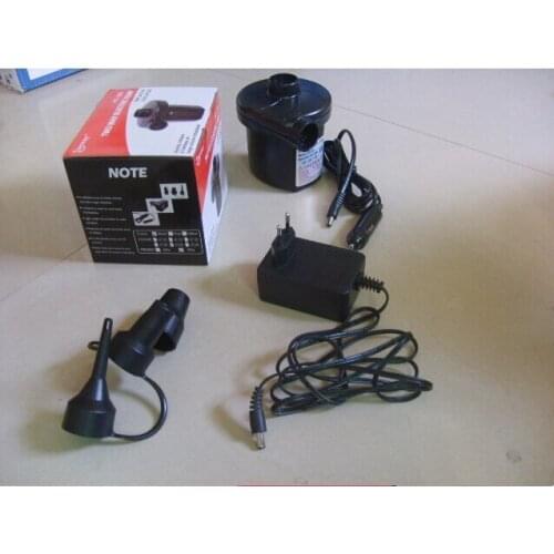 Two Way Electric Air Pump Inflator for Inflatable Mattresses Airbed Hovercraft 12V /220V 3800Pa used in home or Car