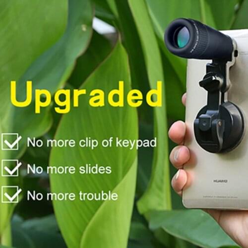 Eyeskey 8x Telescope Zoom Wide-angle Eyepiece Mobile Phone Lens with Universal Bracket Portable Mini