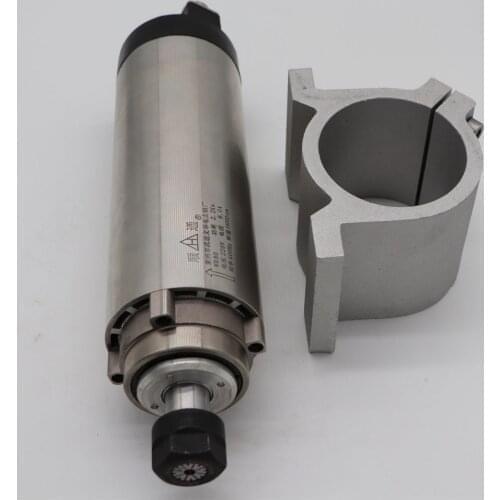CNC milling spindle ER20 2.2KW air cooling spindle + 1 matched spindle support