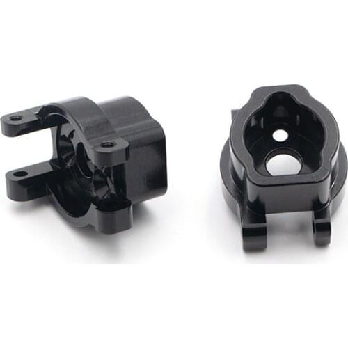 KYX Racing Rear Axle Metal C Hub Set CNC Upgrades Parts for 1/10 RC Crawler Car Traxxas TRX-4 TRX4