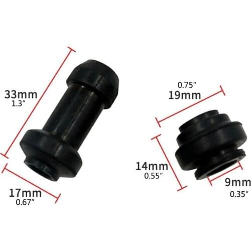 10Set Motorcycle Scooter Brake Upper Lower Pump Caliper Shock Absorber Sleeve E7CA