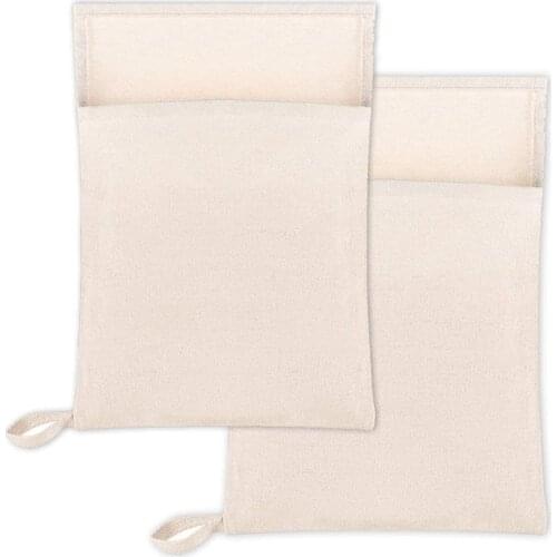 LUDA Lewis Ice Bag,Bartender Kit Ice Crusher,Canvas Bag Set for Ice Crushing, Bar Tools Accessory for Home Bartenders 2Pcs