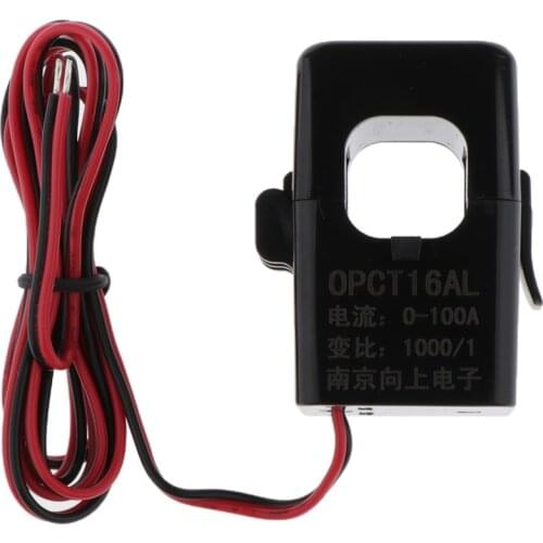 Mini Split-core Current Transformer Sensor Module For 100A Amp Energy Meter