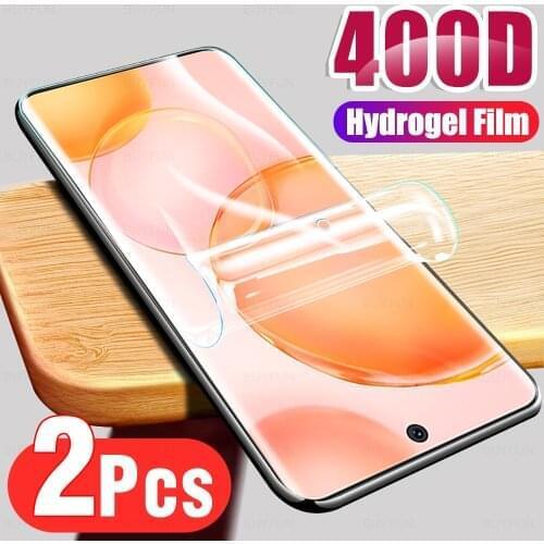 2Pcs Full Cover Soft Hydrogel Film For Huawei Honor 50 Screen Protection For Wuawei Xonor Honor50 6.57" 2021 Protector Not Glass