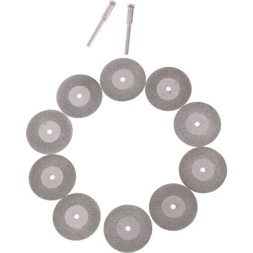 1 Set 30mm/22mm Diamond Cutting Discs Kits Mini Diamond Saw For Drill Fit Rotary Tool