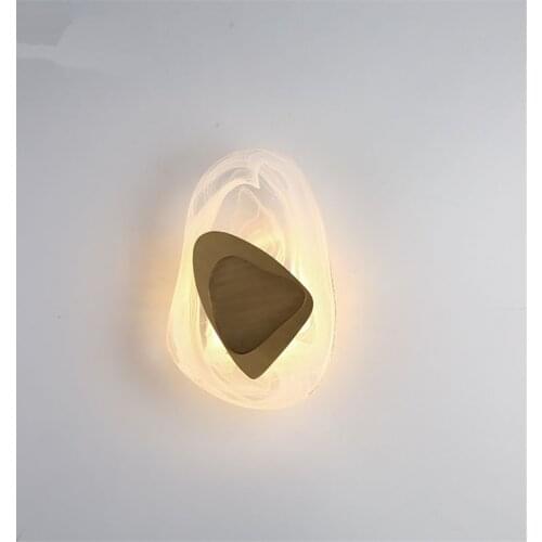 Nordic Bedroom Luxury Cloud Stone Wall Lamps Modern Living Room Sconces Wall Lights Aisle Luminaires Study Room Deco Fixtures