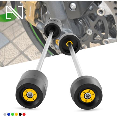 For Aprilia RSV4-RR 09-18 RSV4-RF 09-18 RSV4-R 09-18Motorcycle Front & Rear Wheel Fork Axle Sliders Crash Protectors