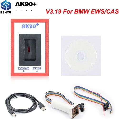 For BWM AK90+ V3.19 For BWM Key Programmer Scanner Tool AK90 3.19 ECU Programmer For BMW EWS/CAS KEY-PROG ECU Programming Tool