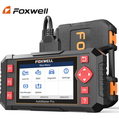 FOXWELL NT604 Elite OBD2 Scanner Scan Tool ABS SRS Transmission Engine Check Code Reader OBD OBD 2 Car Auto Diagnostic Scanner