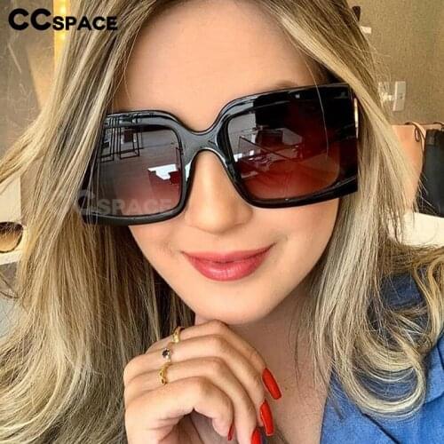 45891 Big Frame Square Brand Sunglasses Designer Men Women Fashion Sunshade Uv400 Retro Glasses