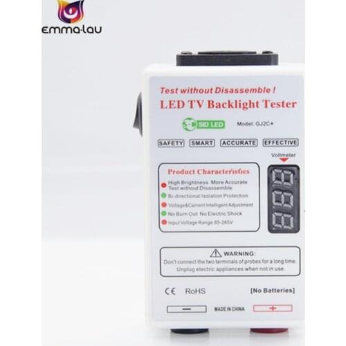 0-320V Output LED LCD TV Backlight Tester Repair Tools GJ2C+ Multipurpose Safety Switch LED Lamp Beads Light Boards Test