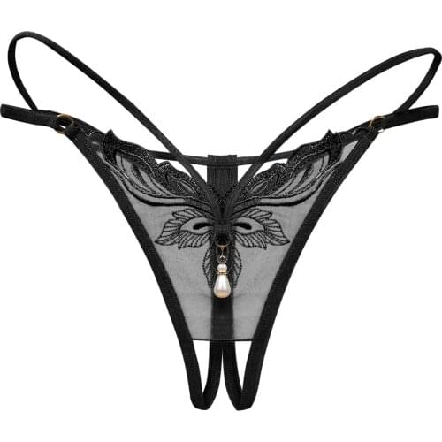 Women Panties Briefs Perspective Erotic Thong Sexy Panties Thong Lace Pants Ladies Briefs Underwear Ropa Mujer Dropshipping