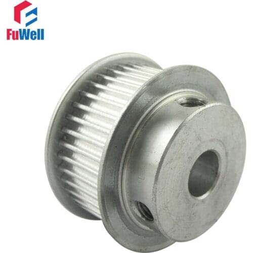 HTD3M Timing Pulley 48T 16mm Belt Width 6/8/10/12/14/15/16/17/20mm Bore 48Teeth Gear Pulley Wheel Aluminum Timing Toothed Pulley