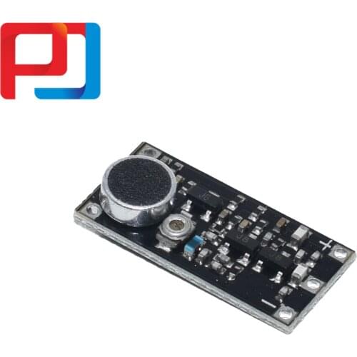 10PCS 88-115MHz FM Wireless Microphone Surveillance Transmitter Module Board For Arduino Adjustable Capacitor DC 2V 9V 9mA