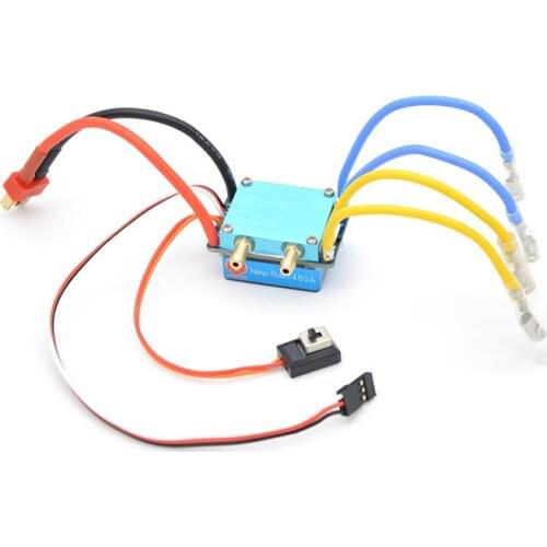 480A Brushed Two-way ESC for Boat and Climbing Car