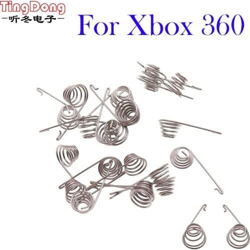 25Pair=50Pcs Repair parts Replacement L/R Left Right Battery Holder Spring for Xbox 360 Wireless Controller