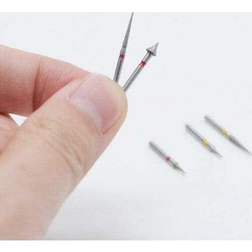 5Pcs/kit Dentist Lab Supplies Interproximal Enamel High Speed Diamond Burs Tooth Drill Sets
