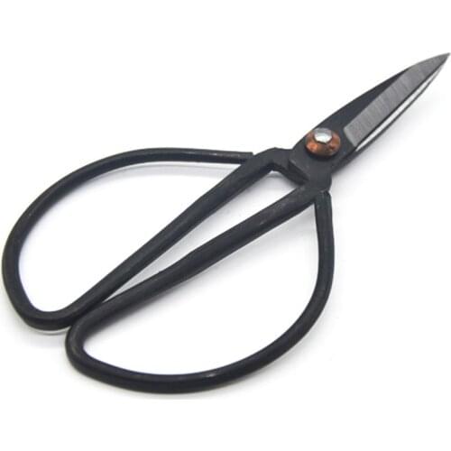 Free shipping 3 pcs lot wangwuquan 107mm forged carbon steel bonsai scissors household small mini scissor