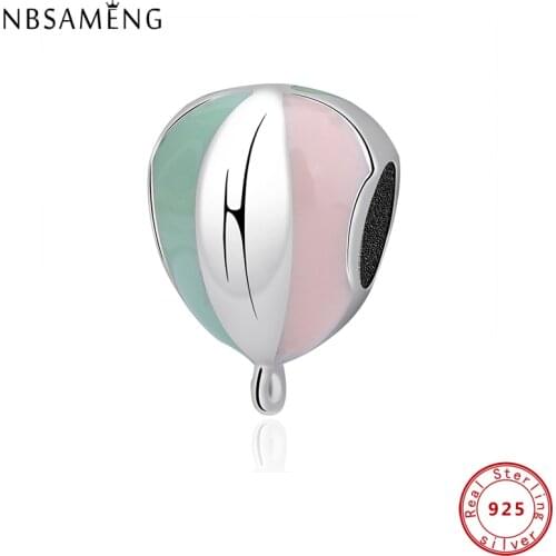 2019 925 Sterling Silver Beads Geometric abstract pattern Charm Bead Fit original Bracelets Bangles Jewelry Making