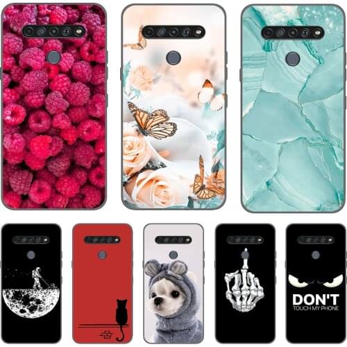 For LG K51S Case Silicone Soft TPU Back Cover for LG K61 Case Phone Cases for LG V60 ThinQ 5G coque for LG K41s Cover Fundas