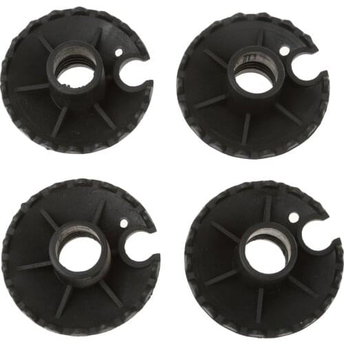 Pack of 4 4cm Rubber Trekking Pole Mud Baskets Guards Replacement