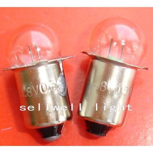 New 1000pieces/lot 4.8v 0.5a P13.5s G11 Miniature Lighting Lamps A556