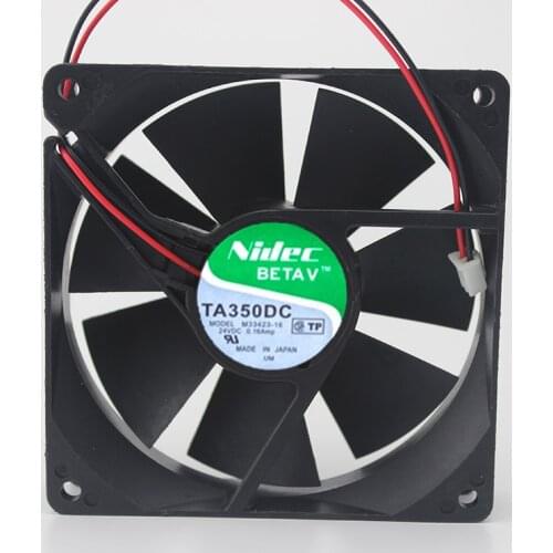 M33423-16 24V 0.19A 9025 9cm 2-wire double ball frequency converter fan