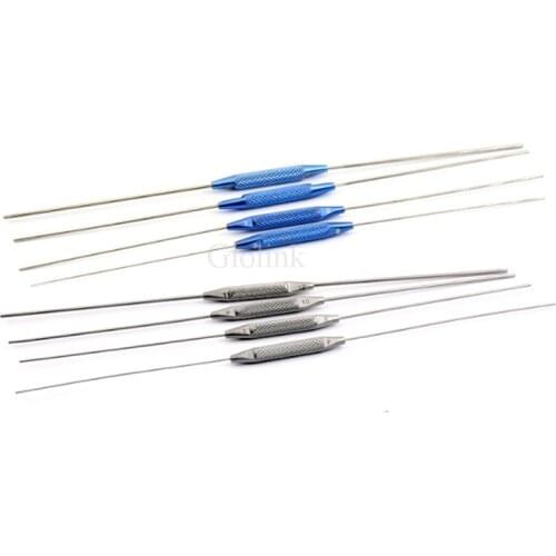 Titanium Alloy Ophthalmic Instruments Lacrimal Probe Microscopy Equipment Lacrimal Probe Headed