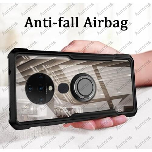 Auroras For Tecno Spark6 Case Official Original Shockproof Clear With Ring Soft Frame Cover For TECNO Spark 6 Case