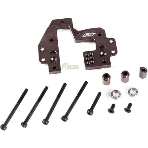 Alloy CNC Middle Differential Diff Gear Fixed Plate Base Set Fit for 1/5 ROFUN Rovan F5 MCD RR5