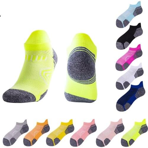 Sports Running Socks Men/Women Athletic Cycling Ankle Socks Thin Breathable Quick Dry Marathon Fitness Short Low Cut Socks