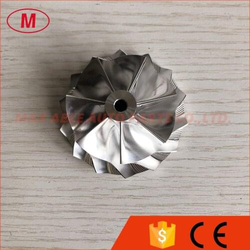 TD04 Forward 7+7 blades 46.25/57.81mm turbo billet/milling/aluminum 2618 compressor wheel