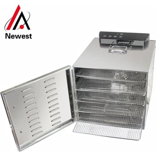 Temperature time control Stainless Steel fruit dehydrator machine dryer for fruits and vegetables food processor drying banana