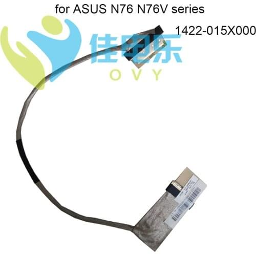 OVY LVDS LCD Video cable For ASUS N76 N76VZ N76VJ N76V N76VB N76VM 1422 015X000 connector Display Screens Flex Ribbon cables new