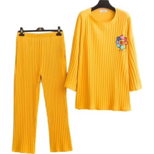 XLMJDZGS Women's Knitted Pajamas