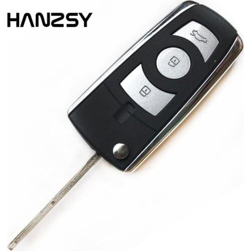 10pcs 4 Button Auto Flip Remote key blanks shell For KIA CERATO Carens Modified Folding Car Key Case Fob Cover with Uncut Blade